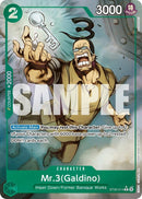Image for Mr.3(Galdino) (Full Art) (ST30-014) (Starter Deck EX: Luffy & Ace) - One Piece Card Game