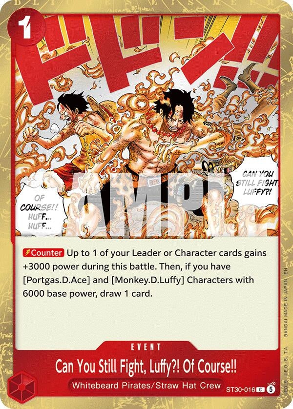 Image for Can You Still Fight, Luffy?! Of Course!! (ST30-016) (Starter Deck EX: Luffy & Ace) - One Piece Card Game
