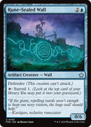 Image for Rune-Sealed Wall (0745) (745) (Foundations) - Magic: The Gathering