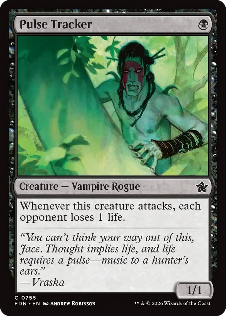 Image for Pulse Tracker (0755) (755) (Foundations) - Magic: The Gathering