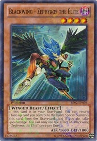 Blackwing Zephyros the Elite Mosaic Rare (BP02-EN098) [BP02]