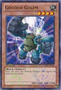 Gogogo Golem Mosaic Rare (BP02-EN100) [BP02]