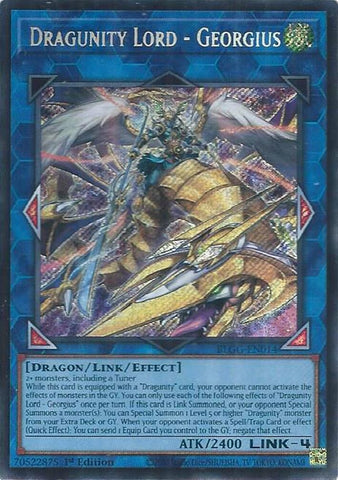 Image for Dragunity Lord - Georgius (BLGG-EN014) (Battles of Legend: Glorious Gallery) - YuGiOh