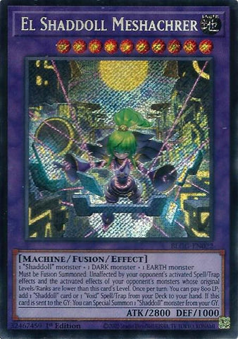 Image for El Shaddoll Meshachrer (BLGG-EN022) (Battles of Legend: Glorious Gallery) - YuGiOh