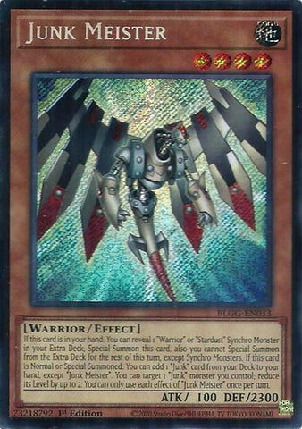 Image for Junk Meister (BLGG-EN033) (Battles of Legend: Glorious Gallery) - YuGiOh