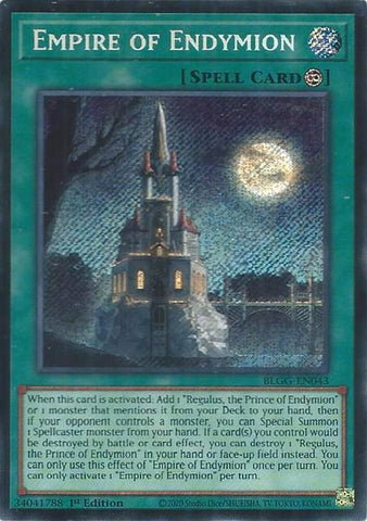 Image for Empire of Endymion (BLGG-EN043) (Battles of Legend: Glorious Gallery) - YuGiOh