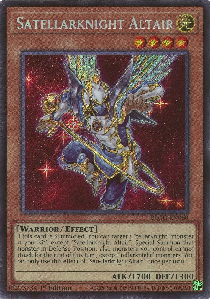 Image for Satellarknight Altair (BLGG-EN060) (Battles of Legend: Glorious Gallery) - YuGiOh