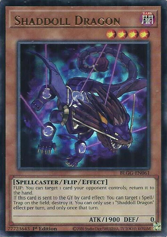 Image for Shaddoll Dragon (BLGG-EN061) (Battles of Legend: Glorious Gallery) - YuGiOh