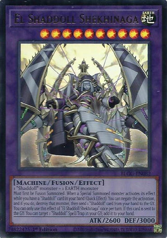Image for El Shaddoll Shekhinaga (BLGG-EN082) (Battles of Legend: Glorious Gallery) - YuGiOh