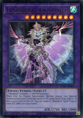 Image for El Shaddoll Anoyatyllis (BLGG-EN083) (Battles of Legend: Glorious Gallery) - YuGiOh