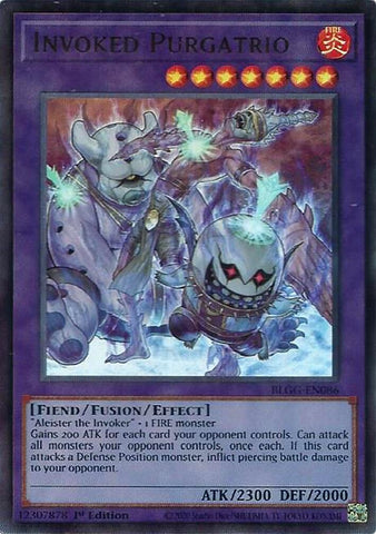 Image for Invoked Purgatrio (BLGG-EN086) (Battles of Legend: Glorious Gallery) - YuGiOh