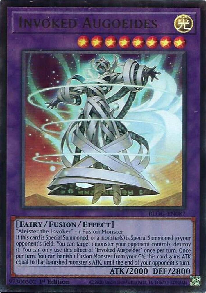 Image for Invoked Augoeides (BLGG-EN087) (Battles of Legend: Glorious Gallery) - YuGiOh