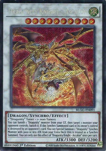 Image for Dragunity Knight - Ascalon (BLGG-EN091) (Battles of Legend: Glorious Gallery) - YuGiOh