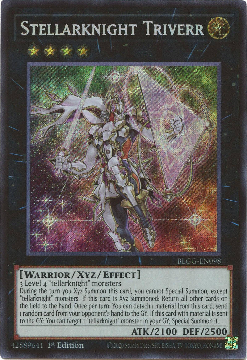 Image for Stellarknight Triverr (BLGG-EN098) (Battles of Legend: Glorious Gallery) - YuGiOh