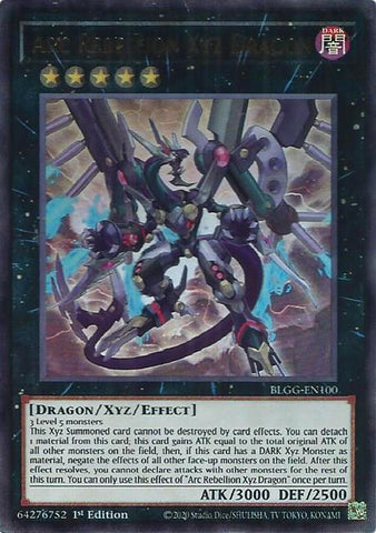 Image for Arc Rebellion Xyz Dragon (BLGG-EN100) (Battles of Legend: Glorious Gallery) - YuGiOh