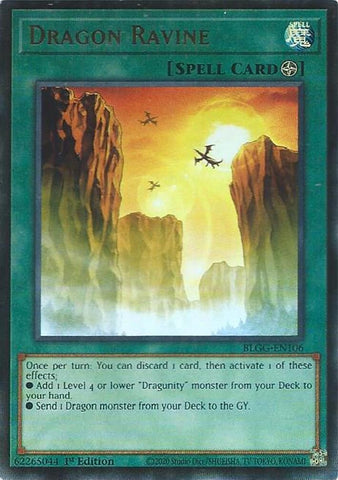 Image for Dragon Ravine (BLGG-EN106) (Battles of Legend: Glorious Gallery) - YuGiOh