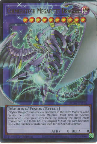 Image for Chimeratech Megafleet Dragon (BLGG-EN138) (Battles of Legend: Glorious Gallery) - YuGiOh