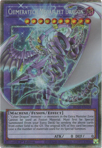 Image for Chimeratech Megafleet Dragon (Starlight Rare) (BLGG-EN138) (Battles of Legend: Glorious Gallery) - YuGiOh