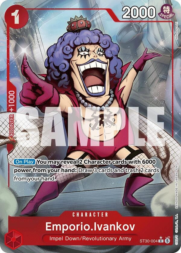 Image for Emporio.Ivankov (Full Art) (ST30-004) (Starter Deck EX: Luffy & Ace) - One Piece Card Game