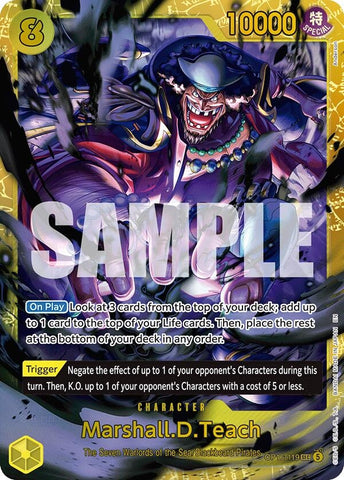 Image for Marshall.D.Teach (119) (OP16-119) (The Time of Battle) - One Piece Card Game