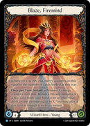 Image for Blaze, Firemind (SBZ001) (Silver Age Chapter 3) - Flesh and Blood TCG