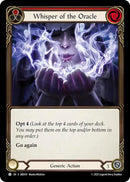 Image for Whisper of the Oracle (Red) (SBZ019) (Silver Age Chapter 3) - Flesh and Blood TCG