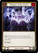 Image for Whisper of the Oracle (Yellow) (SBZ023) (Silver Age Chapter 3) - Flesh and Blood TCG