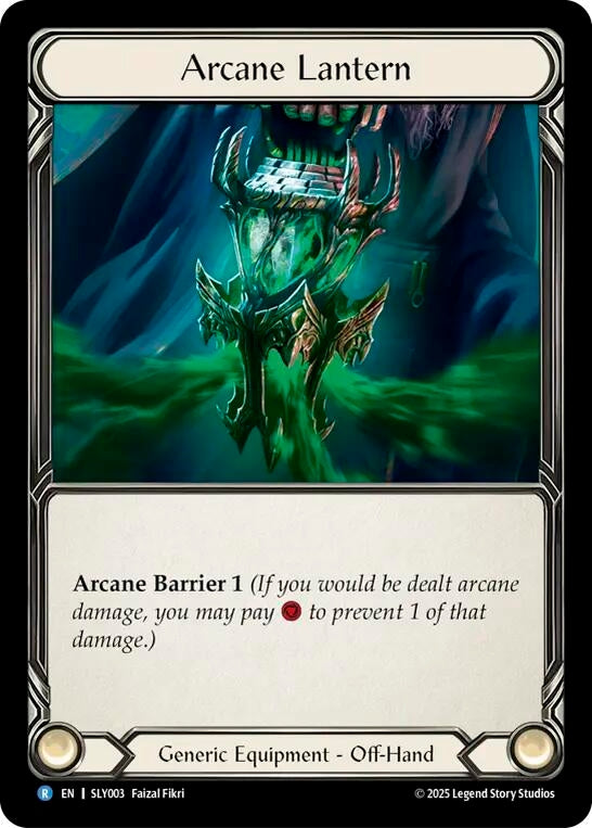 Image for Arcane Lantern (SLY003) (Silver Age Chapter 3) - Flesh and Blood TCG