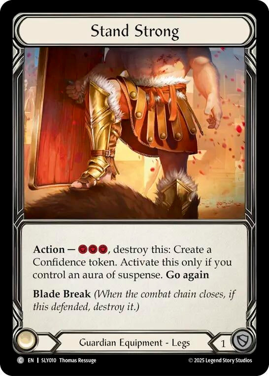 Image for Stand Strong (SLY010) (Silver Age Chapter 3) - Flesh and Blood TCG