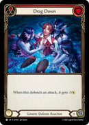 Image for Drag Down (Red) (SLY012) (Silver Age Chapter 3) - Flesh and Blood TCG