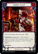 Image for Sadistic Scowl (Red) (SLY014) (Silver Age Chapter 3) - Flesh and Blood TCG
