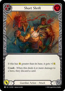 Image for Short Shrift (Yellow) (SLY021) (Silver Age Chapter 3) - Flesh and Blood TCG