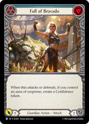 Image for Full of Bravado (Blue) (SLY025) (Silver Age Chapter 3) - Flesh and Blood TCG