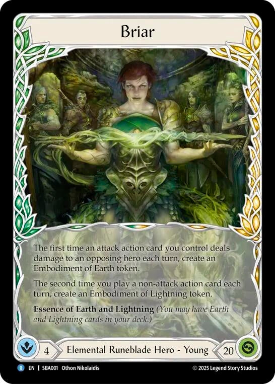 Image for Briar (SBA001) (Silver Age Chapter 3) - Flesh and Blood TCG