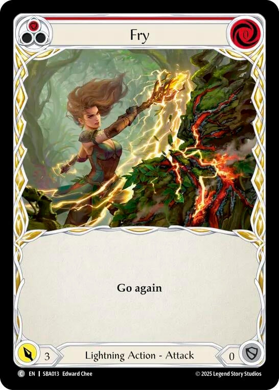 Image for Fry (Red) (SBA013) (Silver Age Chapter 3) - Flesh and Blood TCG