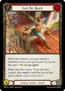Image for Jack Be Quick (Red) (SBA014) (Silver Age Chapter 3) - Flesh and Blood TCG