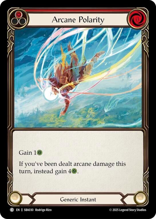 Image for Arcane Polarity (Red) (SBA030) (SBA030) (Silver Age Chapter 3) - Flesh and Blood TCG
