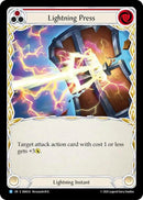 Image for Lightning Press (Red) (SBA032) (Silver Age Chapter 3) - Flesh and Blood TCG