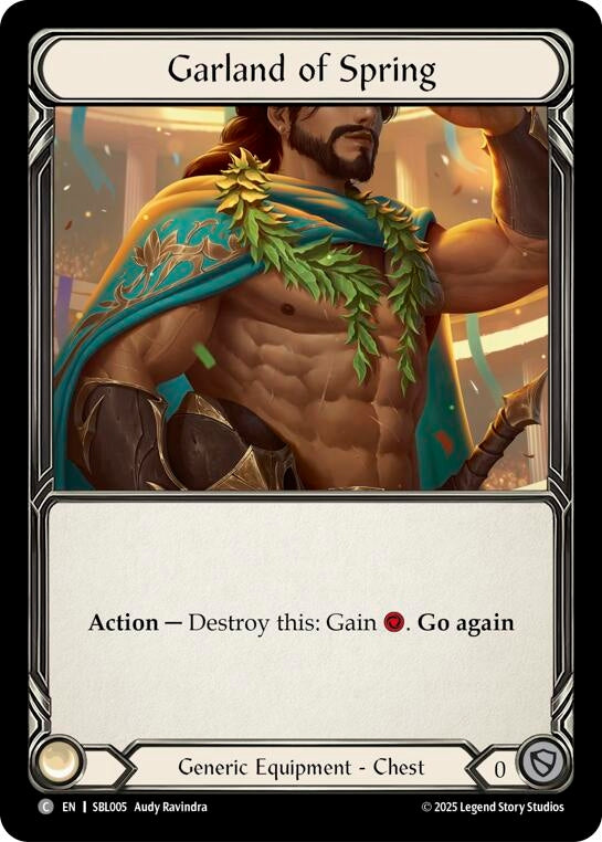 Image for Garland of Spring (SBL005) (Silver Age Chapter 3) - Flesh and Blood TCG