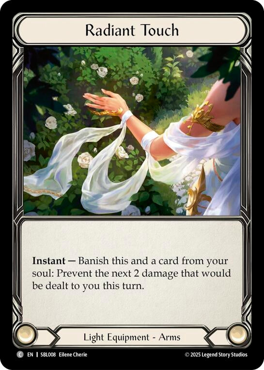 Image for Radiant Touch (SBL008) (Silver Age Chapter 3) - Flesh and Blood TCG