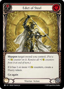 Image for Edict of Steel (Red) (SBL020) (Silver Age Chapter 3) - Flesh and Blood TCG