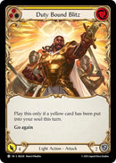 Image for Duty Bound Blitz (Yellow) (SBL026) (Silver Age Chapter 3) - Flesh and Blood TCG