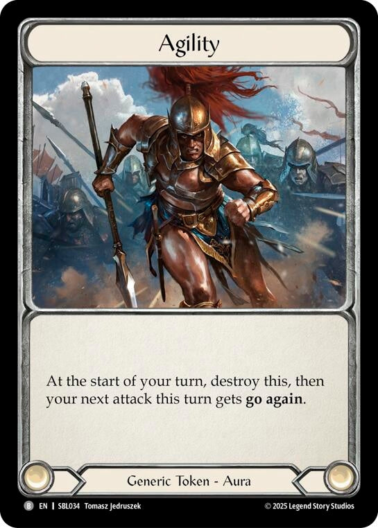 Image for Agility (SBL034) (Silver Age Chapter 3) - Flesh and Blood TCG