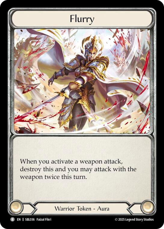 Image for Flurry (SBL036) (Silver Age Chapter 3) - Flesh and Blood TCG