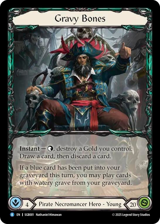 Image for Gravy Bones (SGB001) (Silver Age Chapter 3) - Flesh and Blood TCG