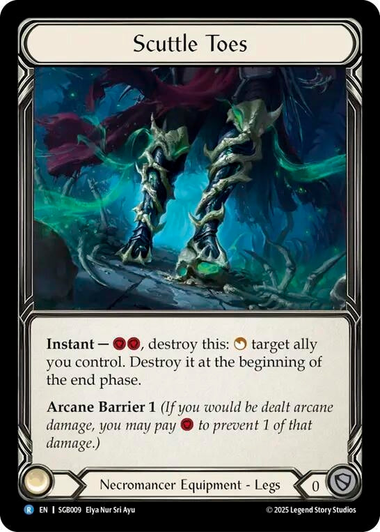 Image for Scuttle Toes (SGB009) (Silver Age Chapter 3) - Flesh and Blood TCG