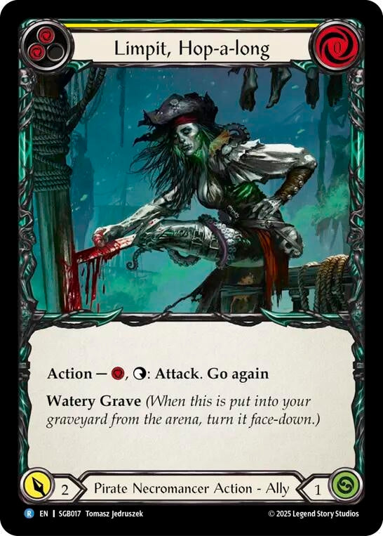 Image for Limpit, Hop-a-long (Yellow) (SGB017) (Silver Age Chapter 3) - Flesh and Blood TCG