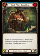 Image for Back Alley Breakline (Blue) (SGB021) (Silver Age Chapter 3) - Flesh and Blood TCG