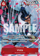 Image for Vista (TR) (OP16-011) (The Time of Battle) - One Piece Card Game