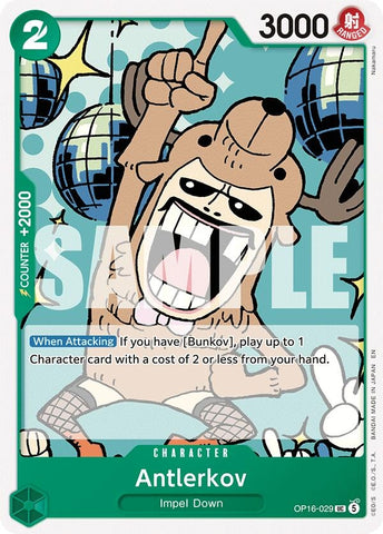 Image for Antlerkov (OP16-029) (The Time of Battle) - One Piece Card Game